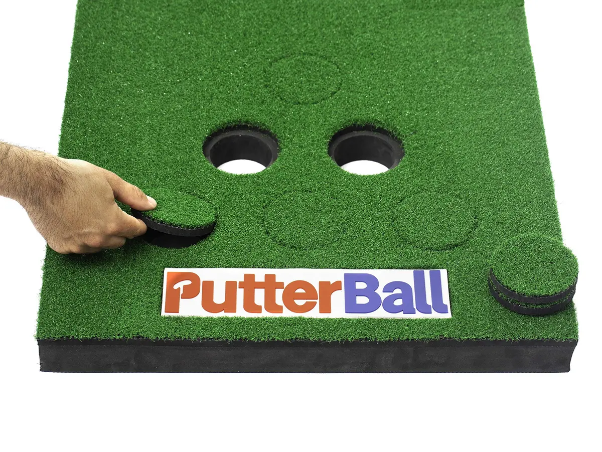PutterBall Backyard Golf Game | Portable 12ft Green, Family & Tailgating Fun - view 3