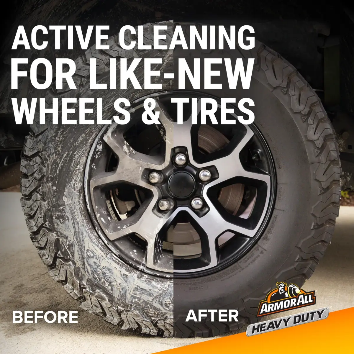 Armor All Heavy Duty Wheel and Tire Cleaner Spray 650ml (22 Fl Oz) | Color-Changing Foam for Brake Dust Removal - view 7