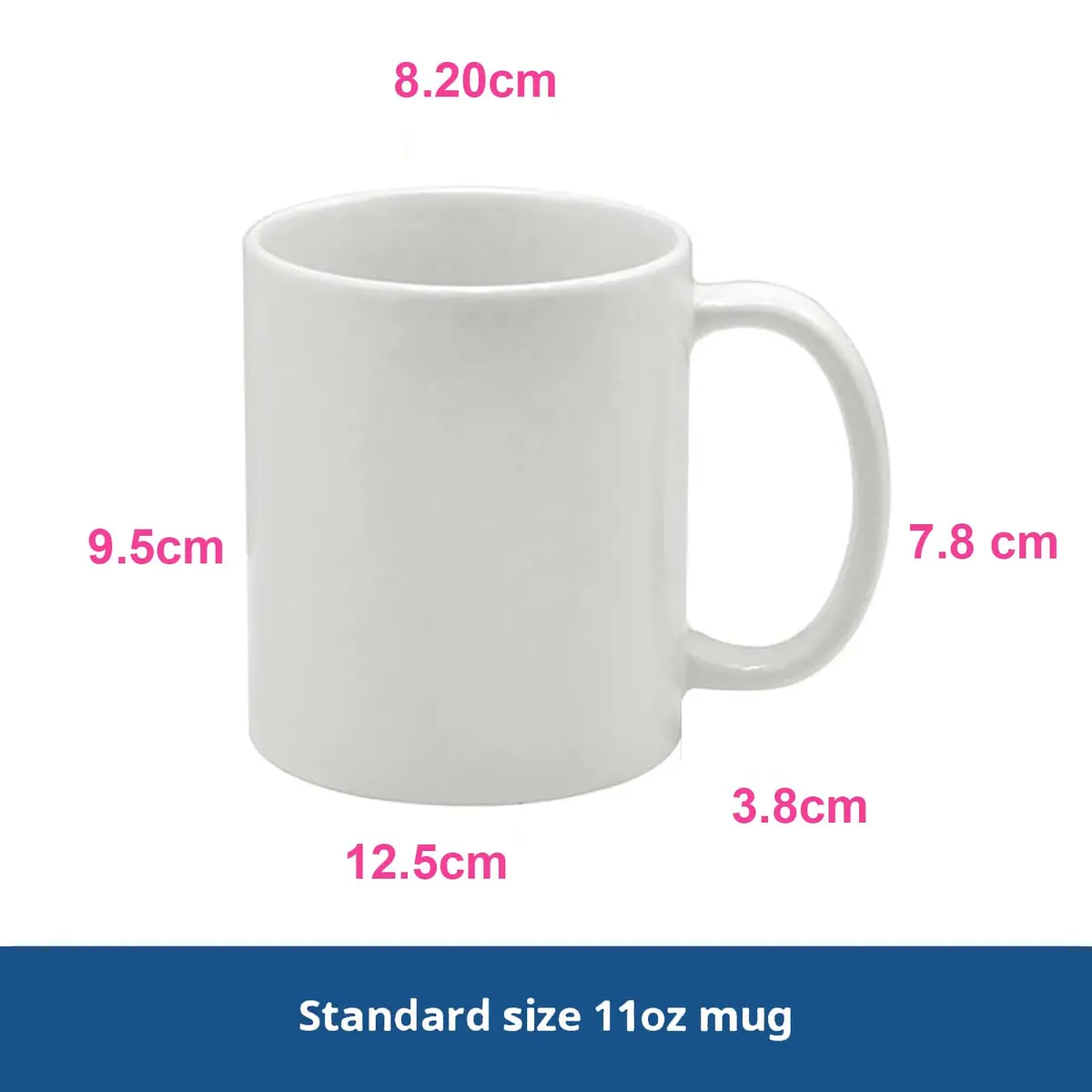 D STICKY COMPANY Just Living The Dream Ceramic Coffee Mug 11oz | Inspirational, Microwave & Dishwasher Safe - view 4