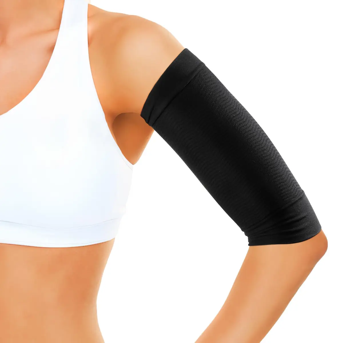 HEALLILY Arm Shaper Wrap Belt Elastic Slimming Support for Women | Breathable Lightweight Arm Support Sleeve to Improve Blood Circulation & Ease Muscle Fatigue - main product image