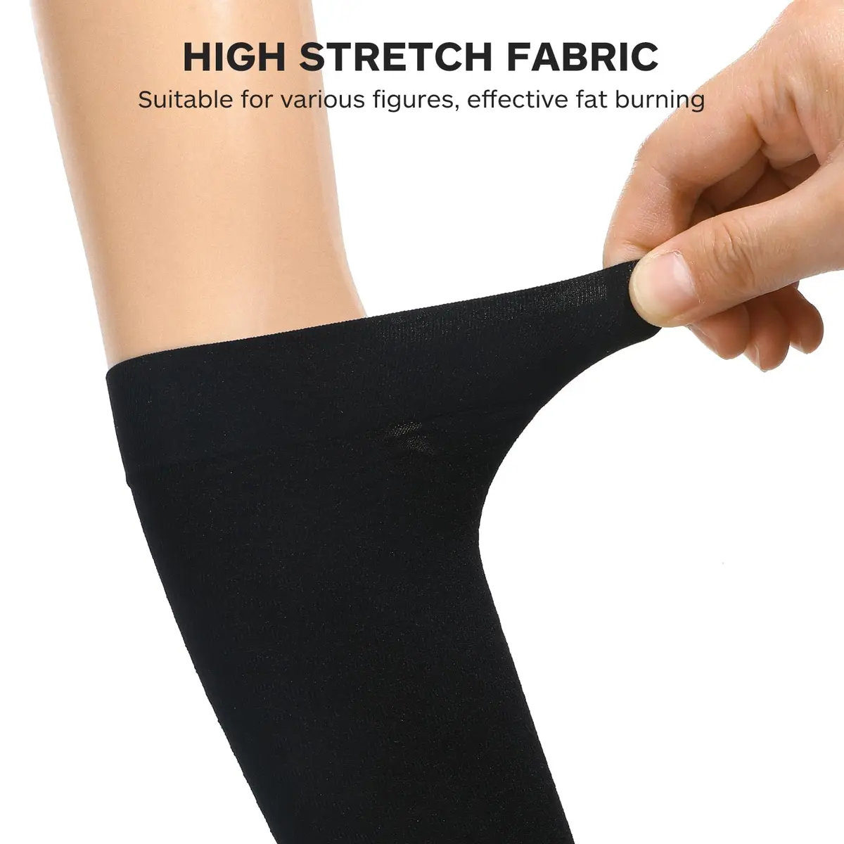HEALLILY Arm Shaper Wrap Belt Elastic Slimming Support for Women | Breathable Lightweight Arm Support Sleeve to Improve Blood Circulation & Ease Muscle Fatigue - view 2