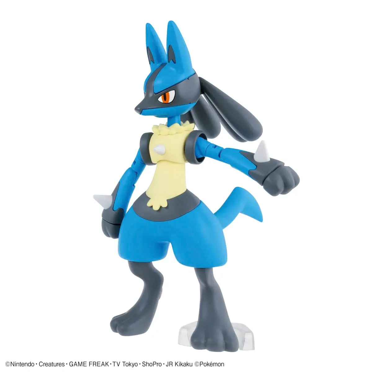 Bandai Hobby Pokémon Riolu & Lucario Model Kit 19.1cm (7.5in) | Poseable Figures for Display - view 3