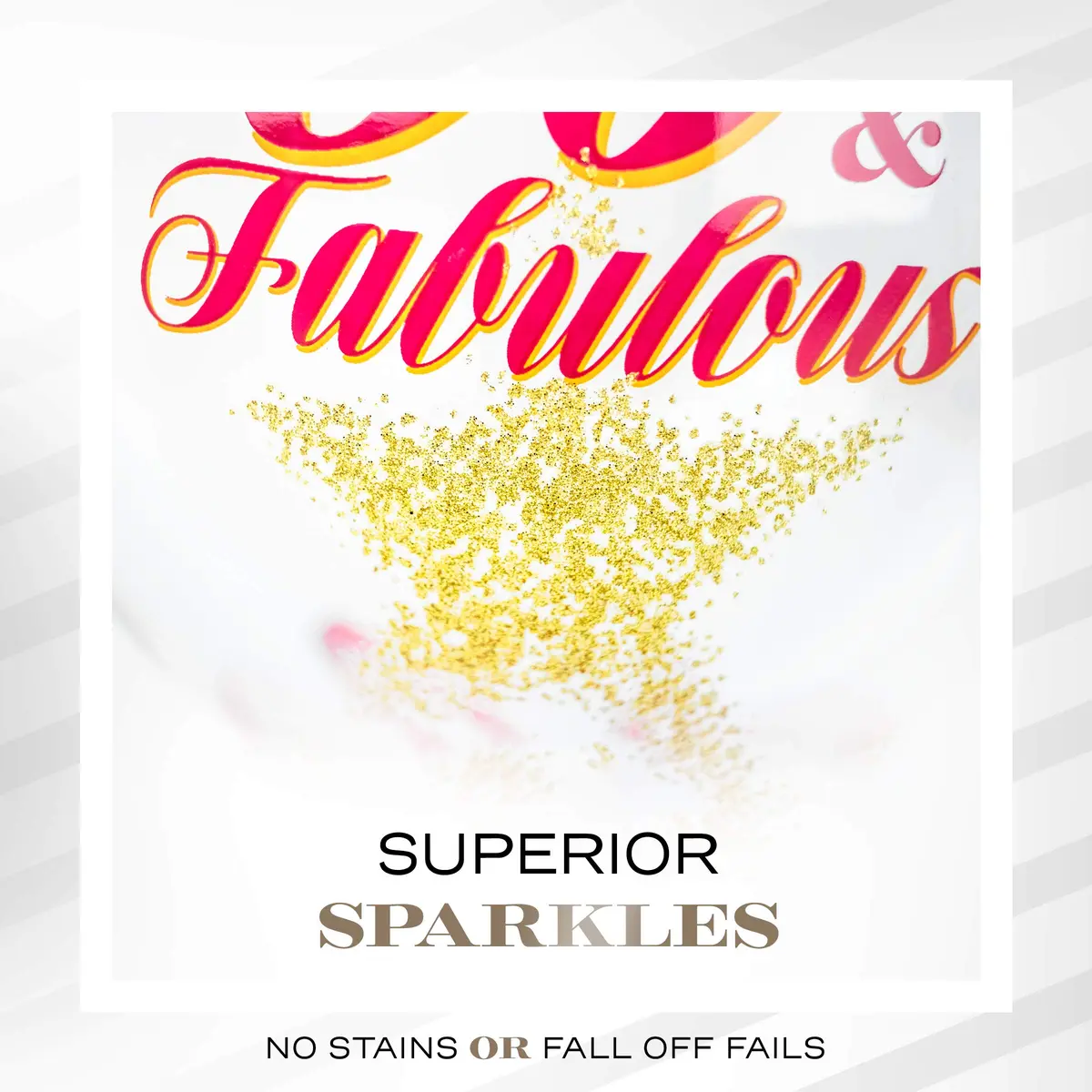 SAY HO UM 60 and Fabulous Birthday Wine Glass for Women | 23 oz, 8.8 Inch Tall | Fun Gift for Woman Turning 60 - view 5