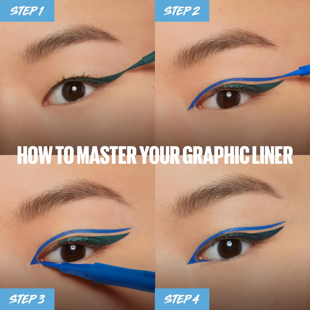Maybelline Eyestudio Master Precise All Day Waterproof Liquid Eyeliner Makeup, Matte Black, 0.1 ml (0.034 Fl Oz) | Ophthalmologist Tested - view 6