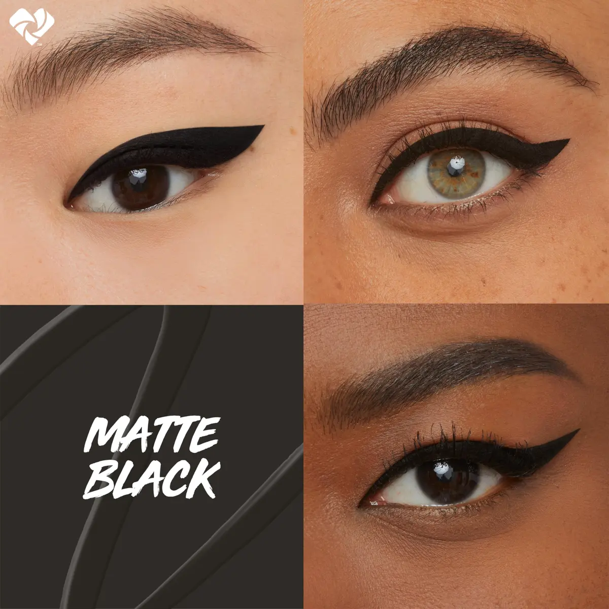 Maybelline Eyestudio Master Precise All Day Waterproof Liquid Eyeliner Makeup, Matte Black, 0.1 ml (0.034 Fl Oz) | Ophthalmologist Tested - view 3