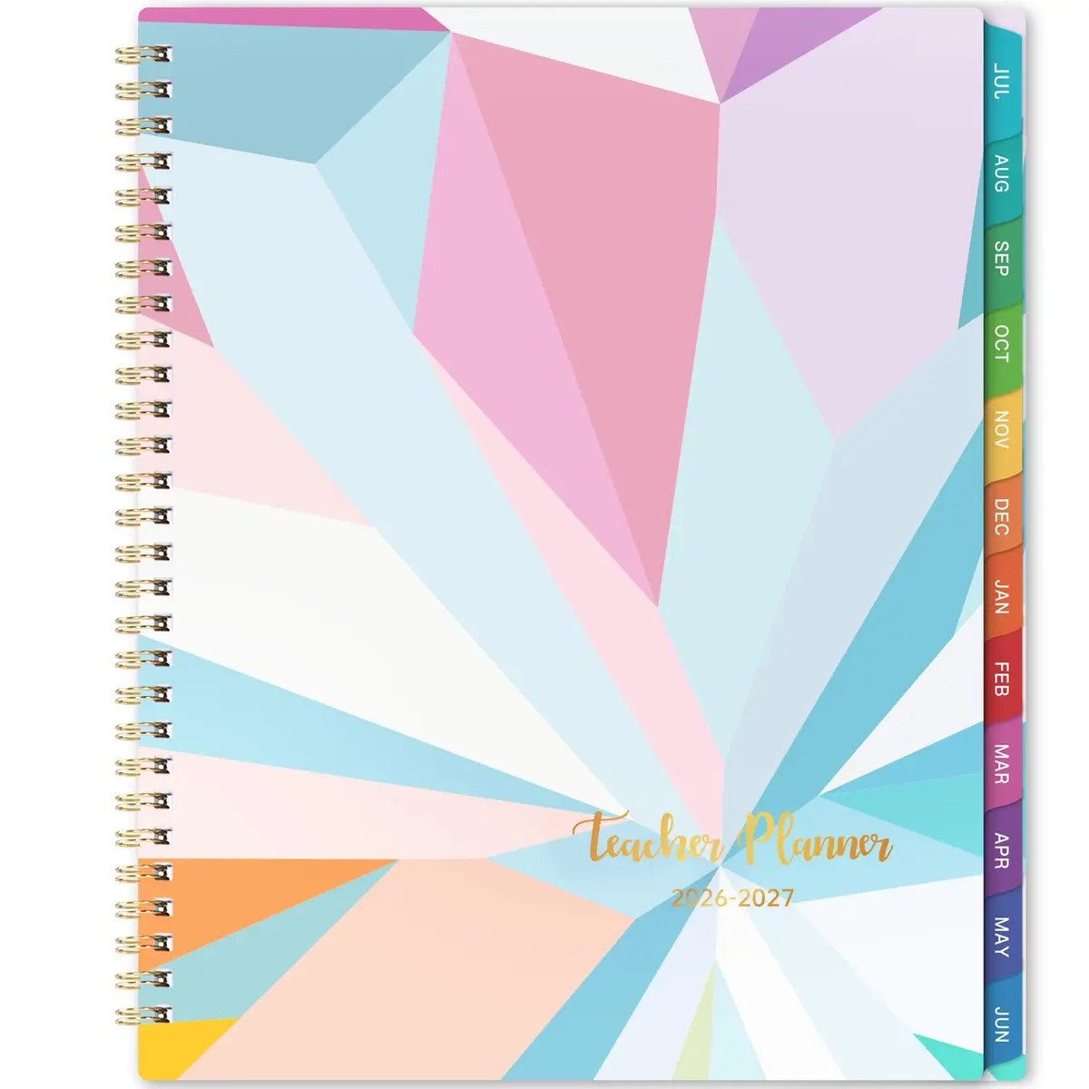 Artfan Teacher Planner 2026-2027 | Weekly & Monthly Schedule for Teachers, 9" x 11" - main product image