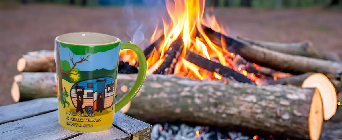 Pine Ridge Black Bear RV Camper Ceramic Mug 12oz | Nature Lover Gift for Campers & Outdoors - view 8