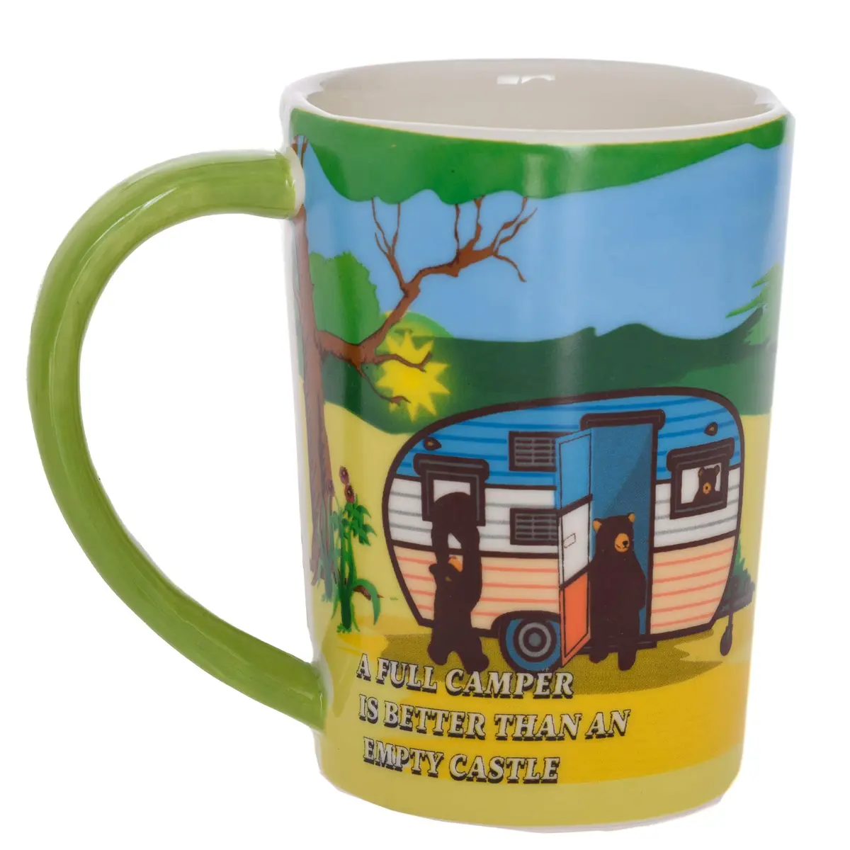 Pine Ridge Black Bear RV Camper Ceramic Mug 12oz | Nature Lover Gift for Campers & Outdoors - view 9