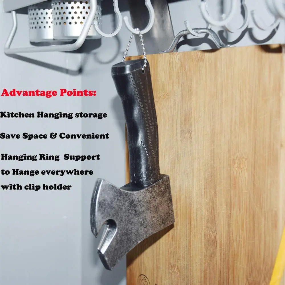 AMJUDOT Refrigerator Magnetic Axe Bottle Opener | Magnetic & Axe Hammer Shape, 18.5 x 10 x 5 cm - view 3