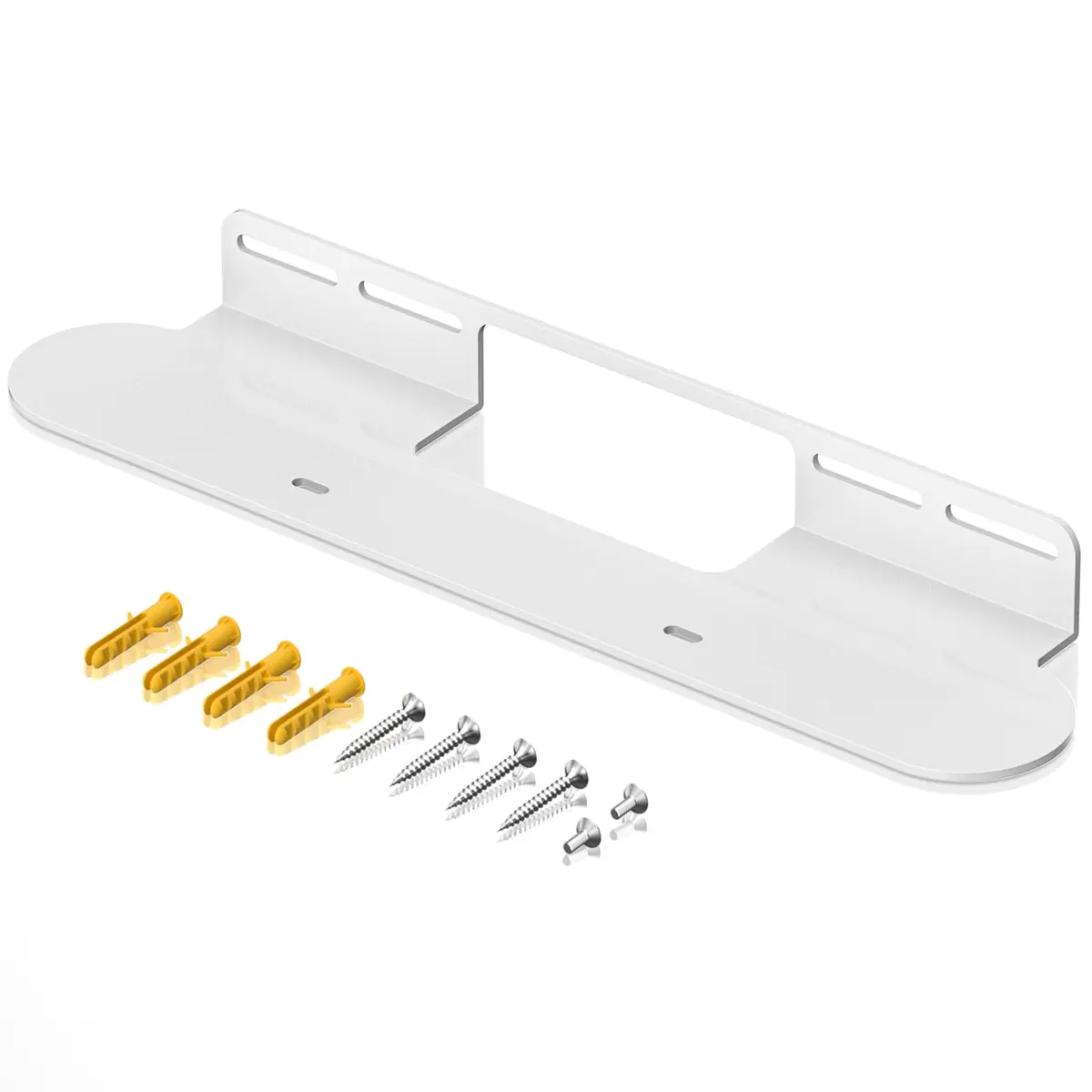 notiela Heavy Duty Wall Mount for Sonos Beam White | Space-Saving Soundbar Bracket - main product image
