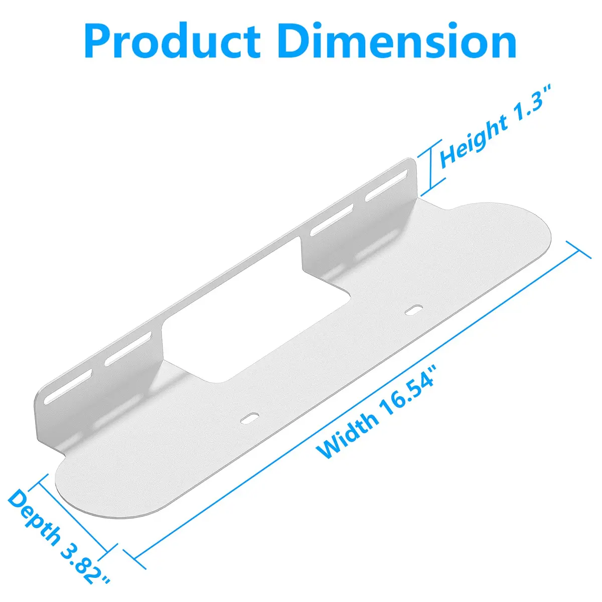 notiela Heavy Duty Wall Mount for Sonos Beam White | Space-Saving Soundbar Bracket - view 7