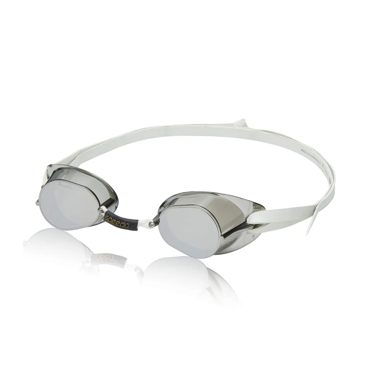 Speedo Unisex-Adult Swedish Swim Goggles | Mirrored, Low-Profile, Self-Assembly - view 3