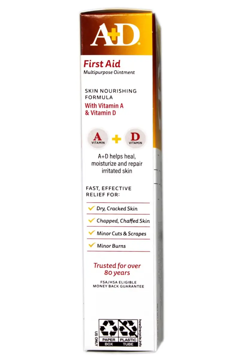 A+D First Aid Ointment 1.5 Oz | Multipurpose Dry Skin Moisturizer & Skin Protectant - view 5
