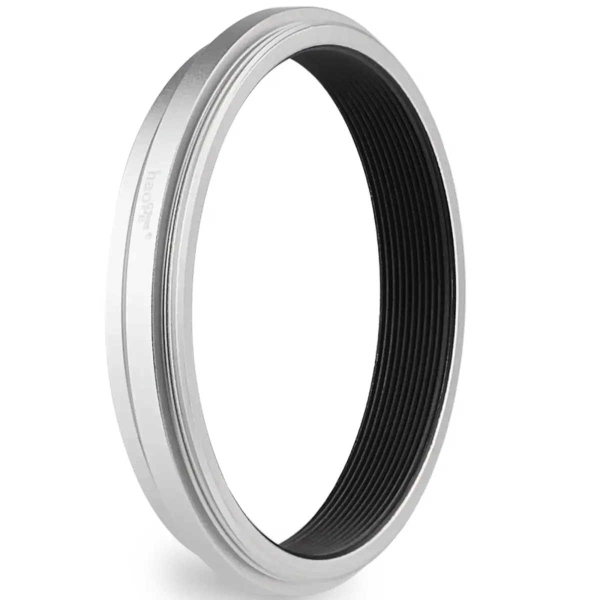 Haoge 49mm Filter Mount Adapter Ring for Fujifilm X100VI X100V Camera - Silver - main product image