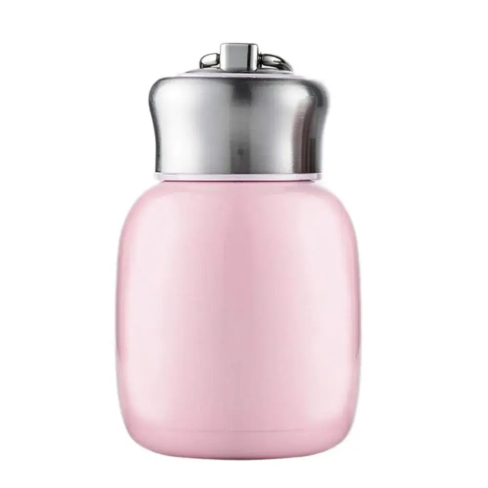 Gets Mini 7 oz (200ml) Stainless Steel Water Bottle | Portable Small Sports Vacuum Insulated Tumbler Cup - main product image