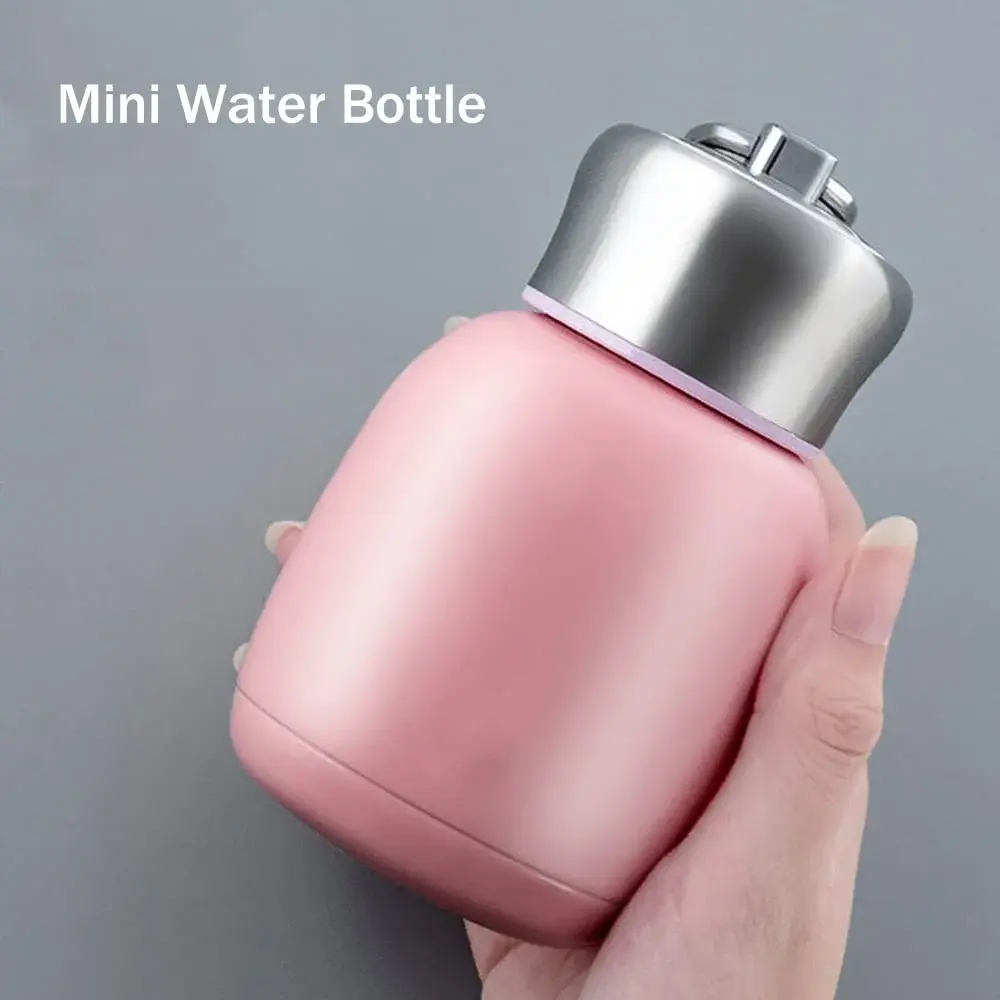 Gets Mini 7 Oz (200ml) Stainless Steel Vacuum Insulated Water Bottle Orange Red | Keeps Drinks Hot for 8 Hrs, Cold for 12 Hrs - view 5