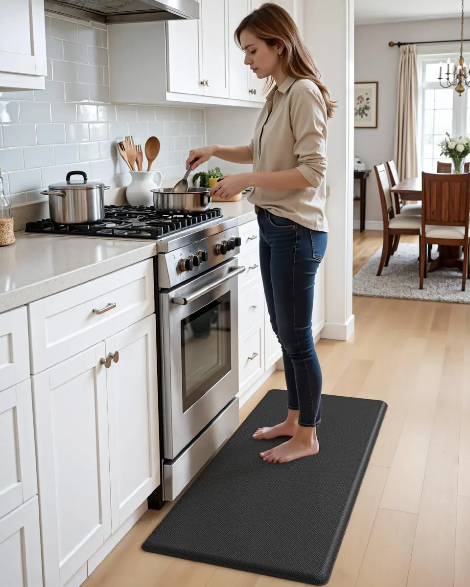 DEXI Anti Fatigue Kitchen Floor Mat Cushioned Standing Runner 48" x 20" (122cm x 51cm) | Reduces Foot, Knee & Back Strain - view 3