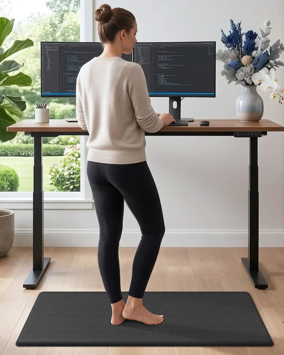 DEXI Anti Fatigue Kitchen Floor Mat Cushioned Standing Runner 48" x 20" (122cm x 51cm) | Reduces Foot, Knee & Back Strain - view 4