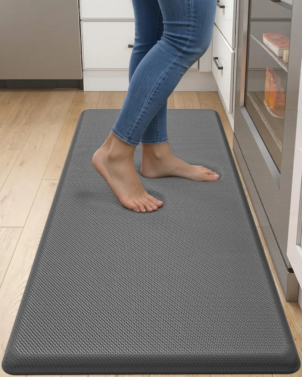 DEXI Anti Fatigue Kitchen Floor Mat 48x20 Inches (122x51 cm) | Cushioned Standing Runner for Kitchen, Office, Laundry - main product image