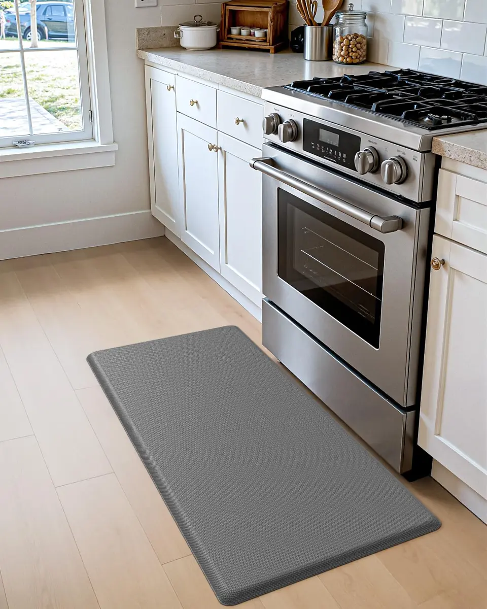 DEXI Anti Fatigue Kitchen Floor Mat 48x20 Inches (122x51 cm) | Cushioned Standing Runner for Kitchen, Office, Laundry - view 4