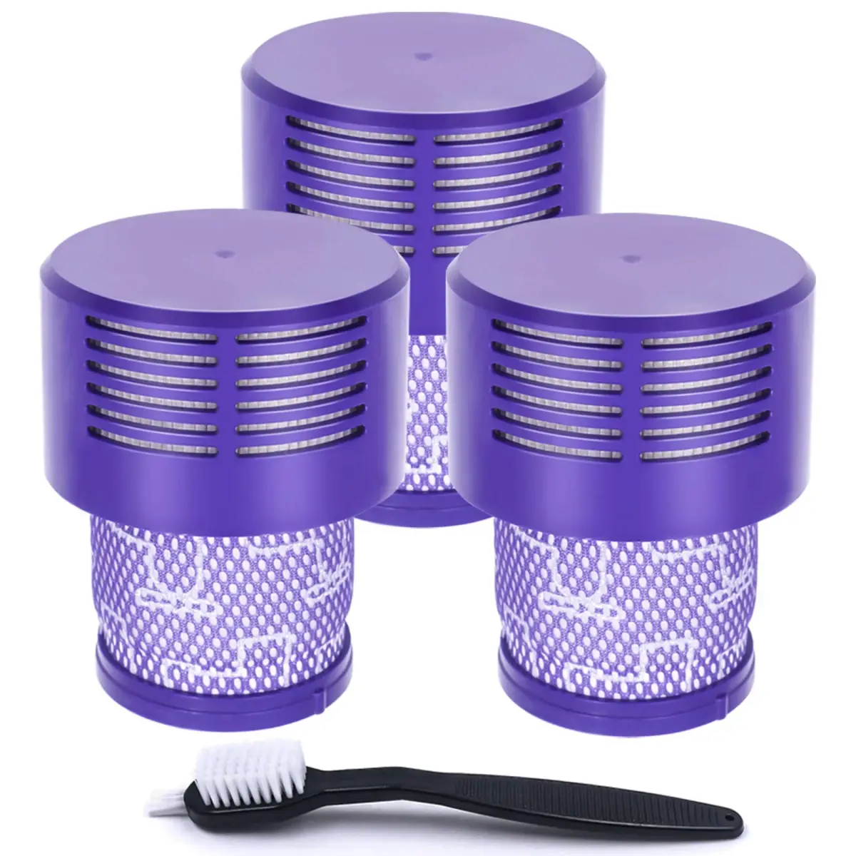 KONIGEEHRE HEPA Replacement Filters for Dyson V10 Series (3 Filters, Washable) | High Filtration Efficiency - main product image