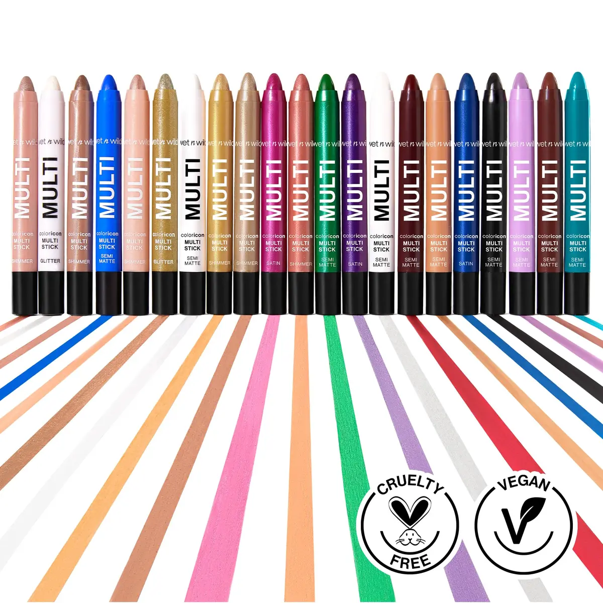 wet n wild Color Icon Cream Eyeliner Eyeshadow Multi-Stick 0.49oz | Velvety, Buildable, Nourishing Formula for Eyes, Cheeks & Lips - view 3