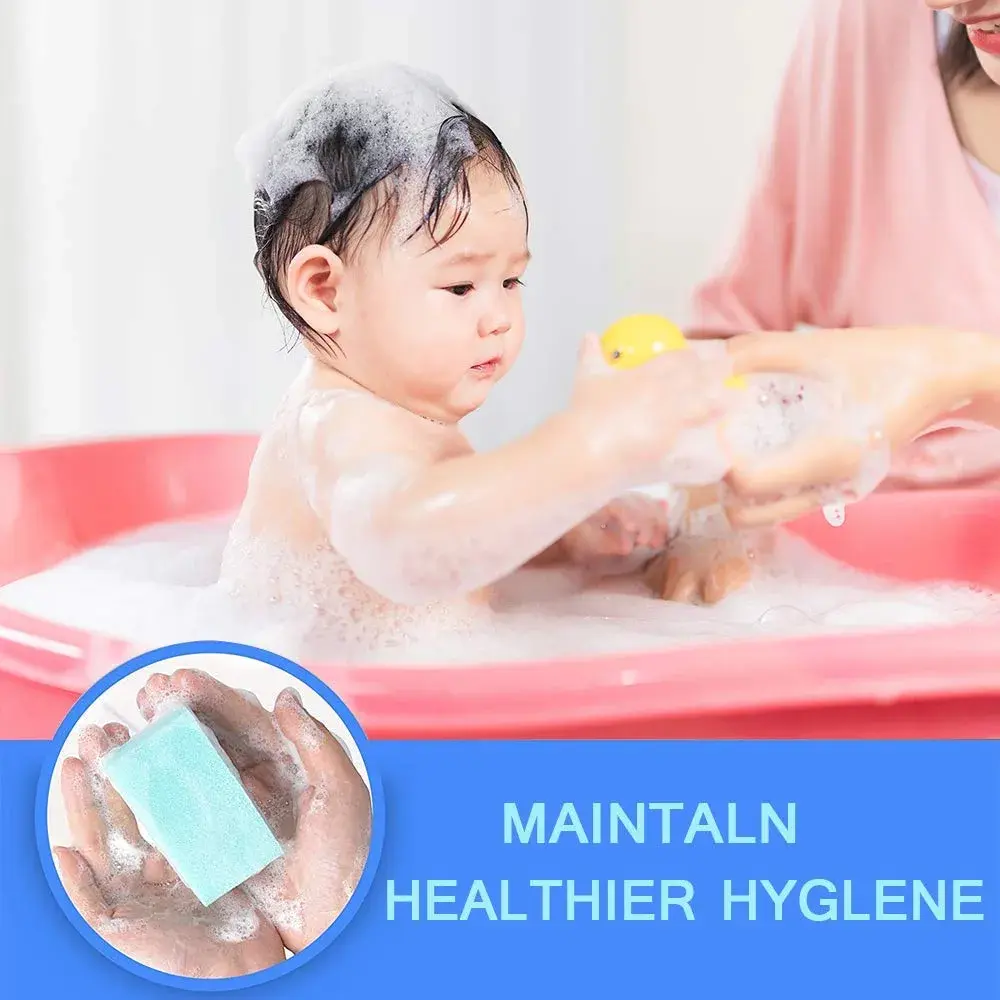 wellgler OT Sensory Brush & Sponge 12-Pack | Gentle Foam Scrub for Babies & Therapy - view 2