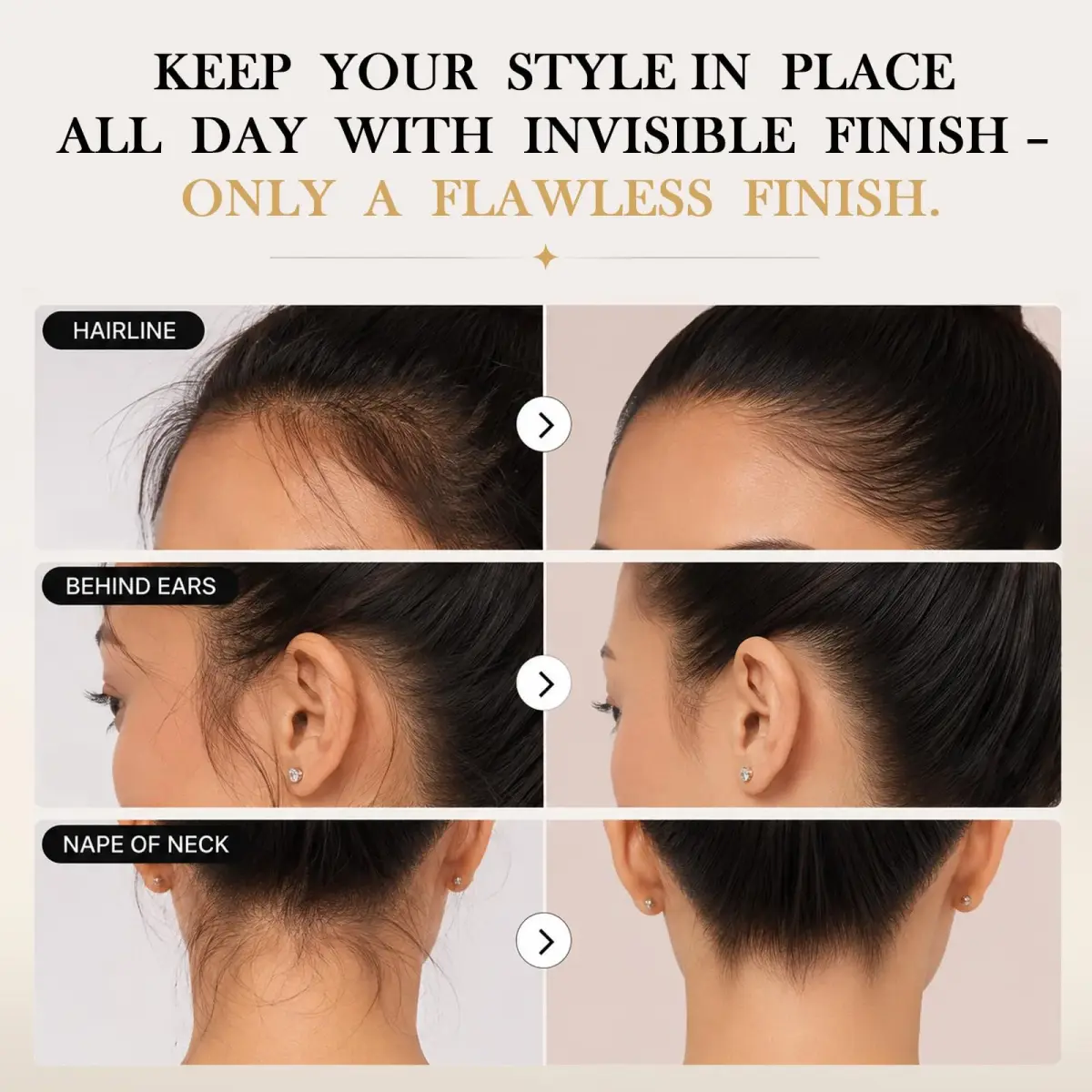 Samnyte Hair Finishing Stick 2 Pack - 36ml (1.4 Fl Oz) | Tames Flyaways & Baby Hairs - view 5