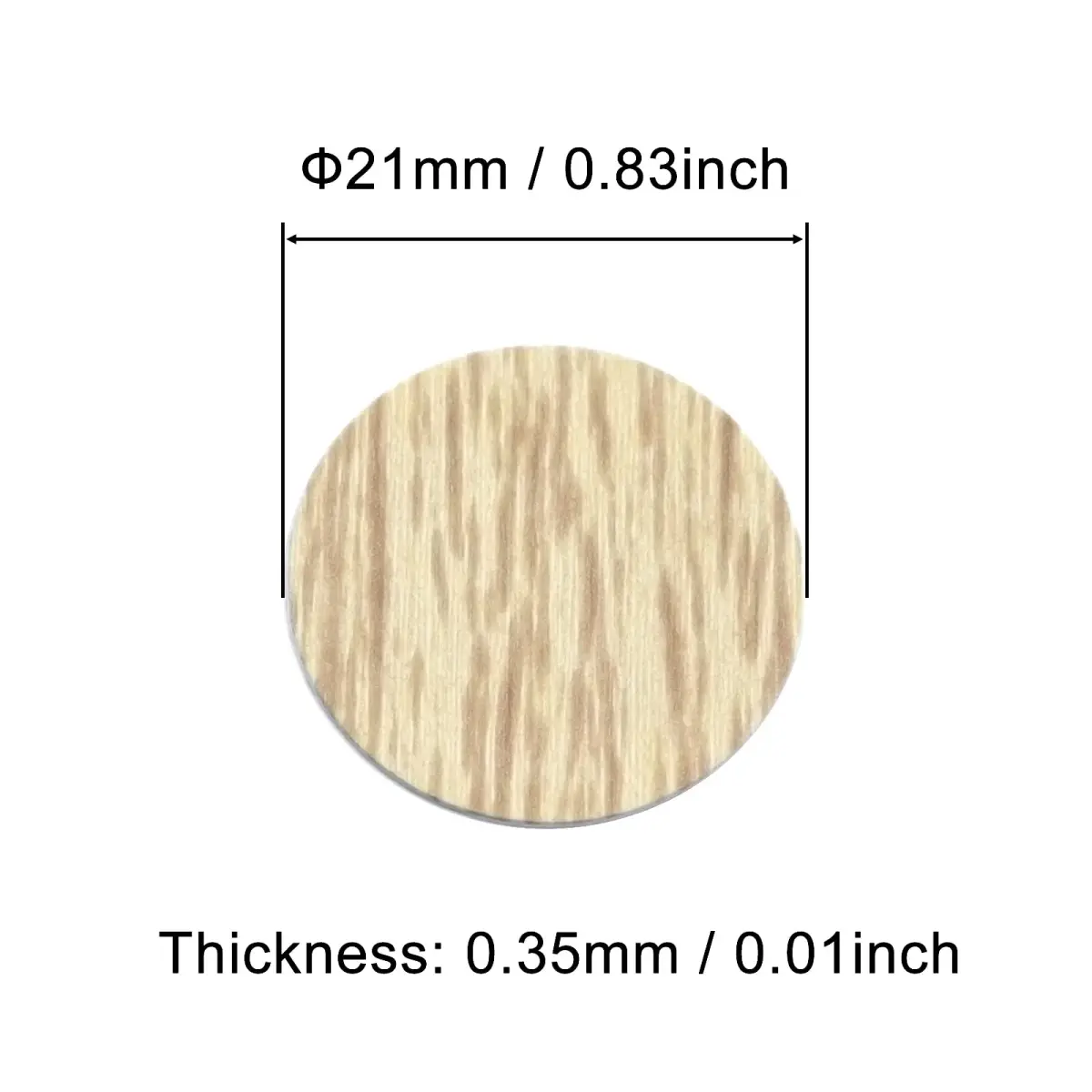 VictorsHome Self-Adhesive Screw Hole Stickers 21mm (0.83 Inch) | Cover Screw Holes on Furniture - view 2
