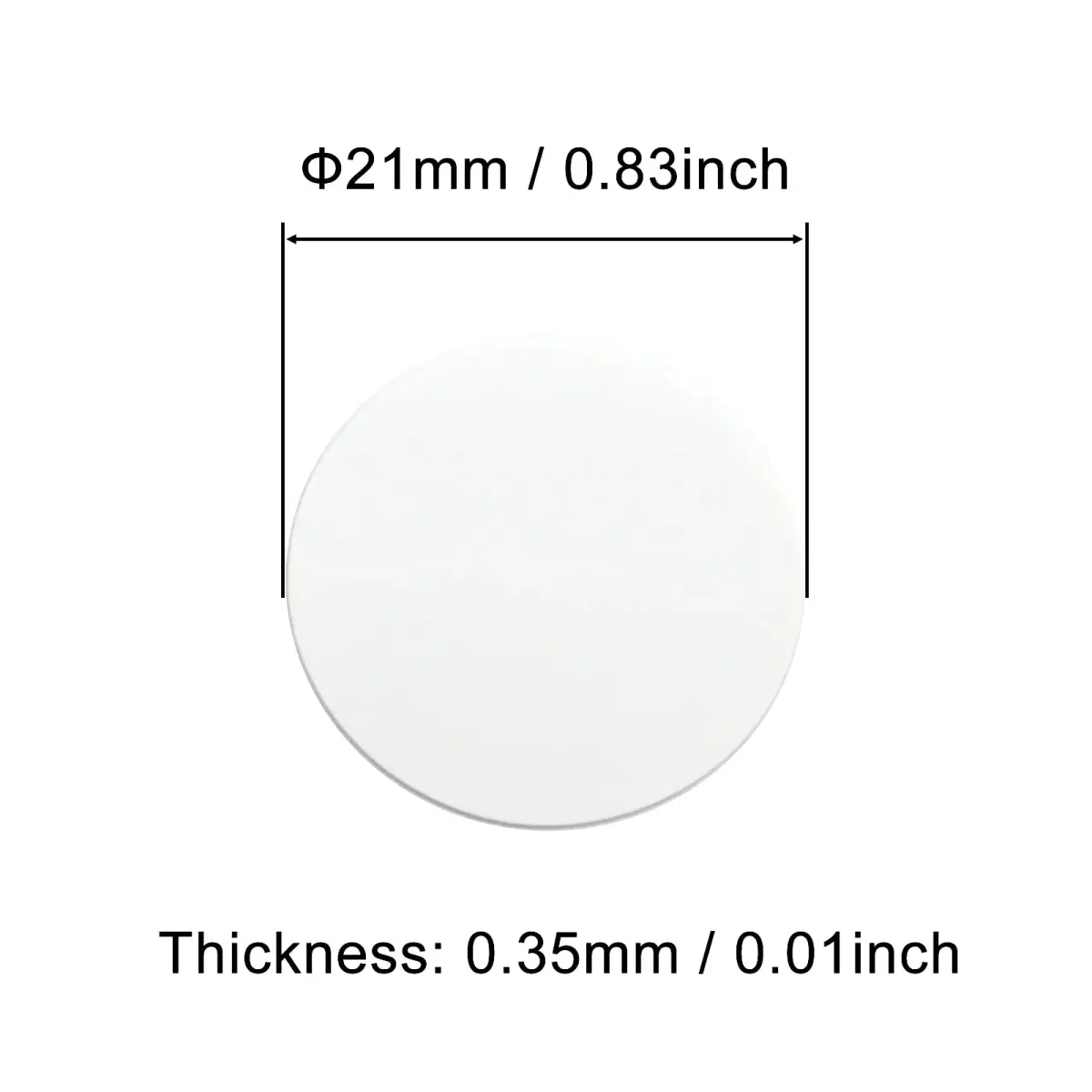 VictorsHome White 108 Pcs Screw Hole Stickers | Covers Screw Holes for Furniture, Cabinets, Drawers - view 2