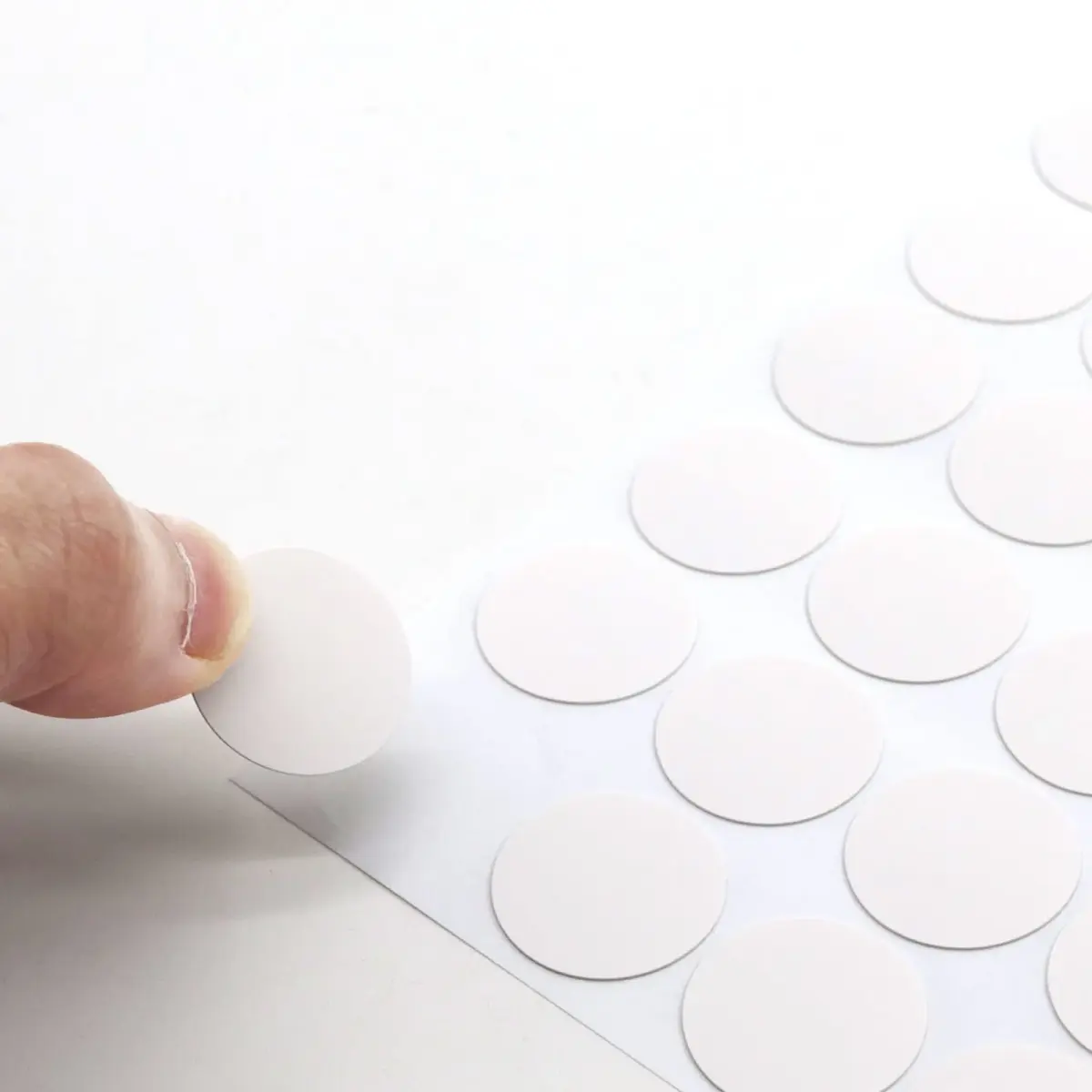 VictorsHome White 108 Pcs Screw Hole Stickers | Covers Screw Holes for Furniture, Cabinets, Drawers - view 3