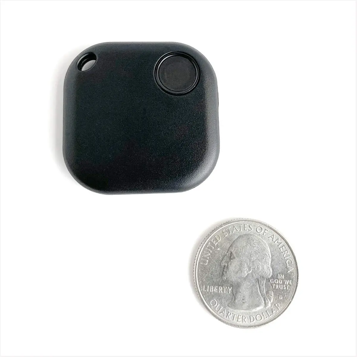 Blue Charm Beacons BC011 Bluetooth BLE iBeacon with Button Trigger, 36mm x 36mm x 5.6mm (1 Beacon Pack) - view 3
