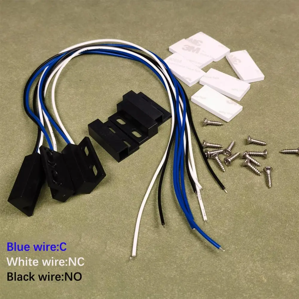 Gebildet Magnetic Switch Recessed Door Sensor 29mm | NO/NC Black Access Control - view 2