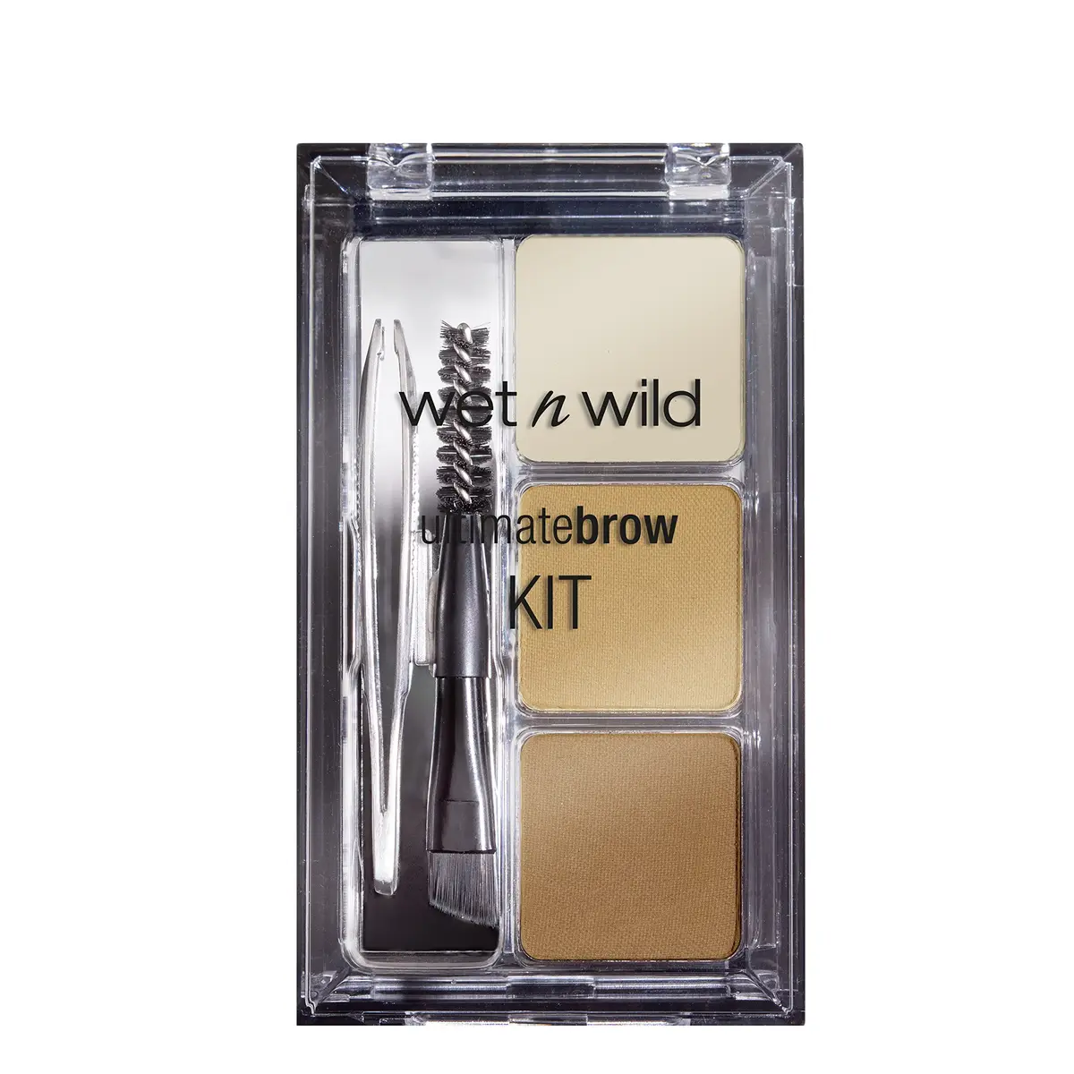 wet n wild Ultimate Brow Kit Soft Brown | Vegan Eyebrow Color - main product image