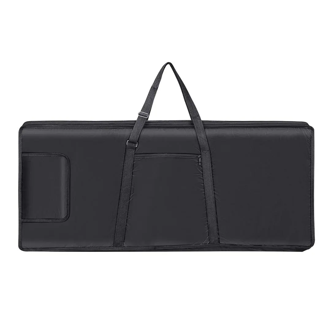 ONCHSH 61 Key Keyboard Gig Bag Waterproof 39×16×6 Inch | Heavy-Duty, Portable & Smart Organization - main product image