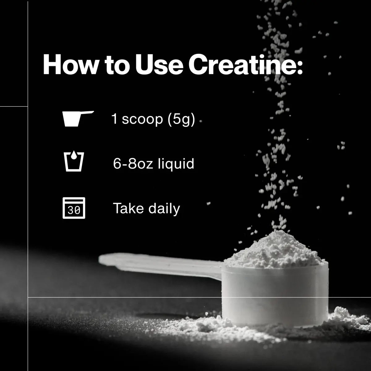 Momentous Creatine Monohydrate Powder 90 Servings (15.8 oz) | NSF Certified for Sport & Muscle Growth - view 6