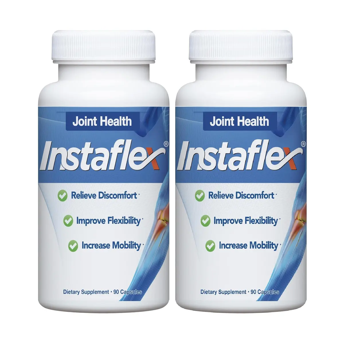 Instaflex Joint Support Supplement for Men and Women with Glucosamine, 180ct | Supports Healthy Joints & Mobility - main product image