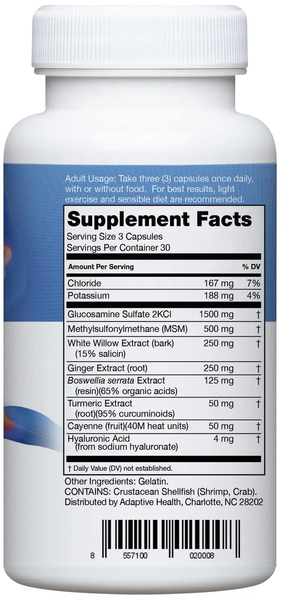 Instaflex Joint Support Supplement for Men and Women with Glucosamine, 180ct | Supports Healthy Joints & Mobility - view 5
