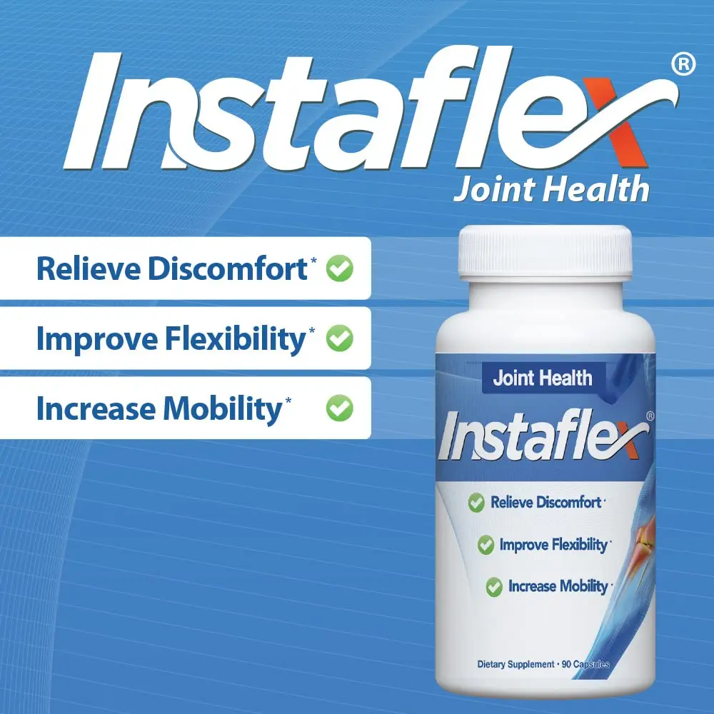 Instaflex Joint Support Supplement for Men and Women with Glucosamine, 180ct | Supports Healthy Joints & Mobility - view 3