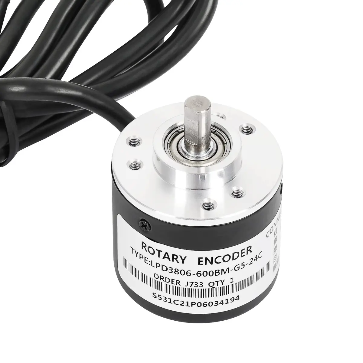 Signswise Incremental Optical Rotary Encoder for Arduino 600P/R 5-24V | Precise Displacement Measurement - view 2