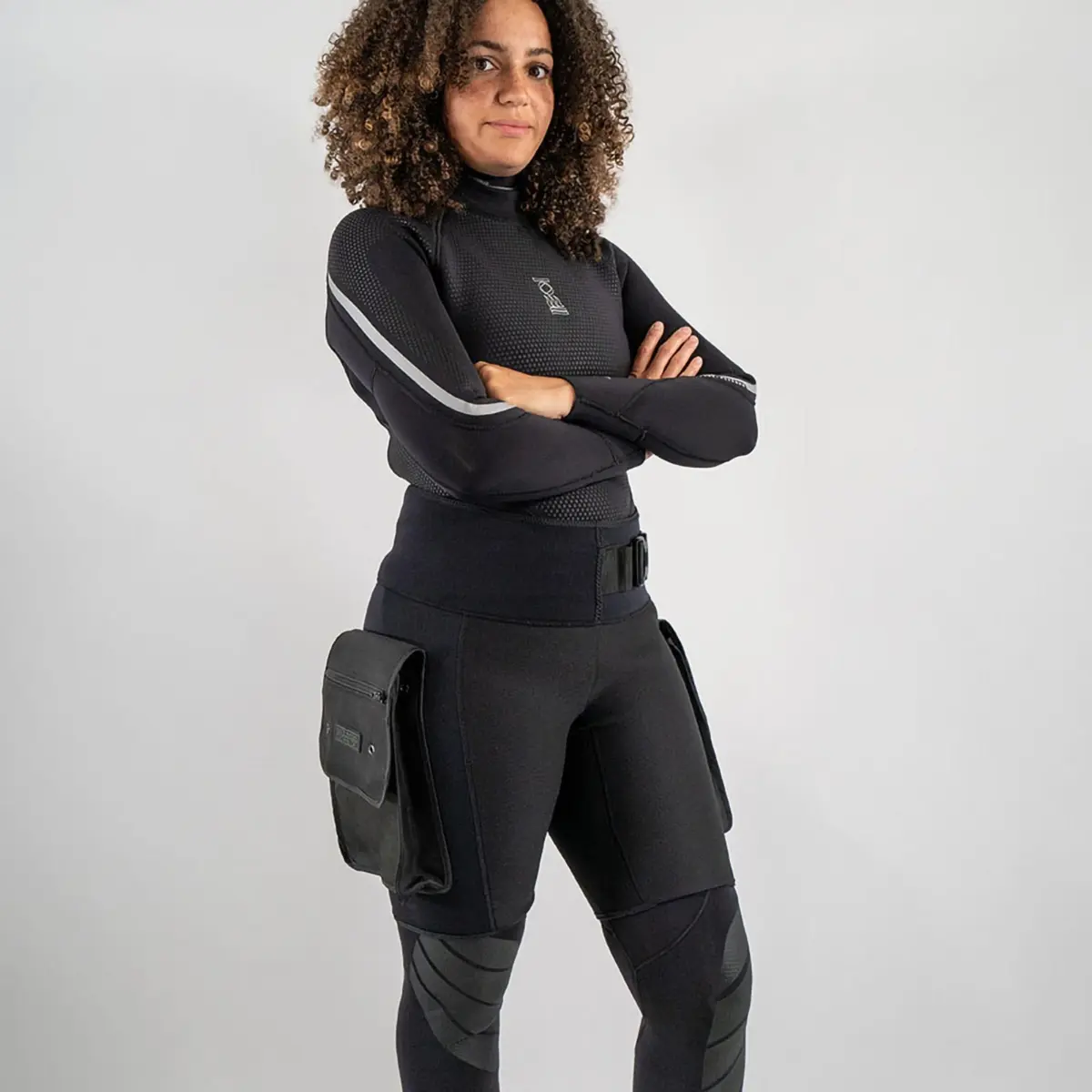 Fourth Element Technical Shorts Small Black | Durable Over Wetsuit for Divers - view 6