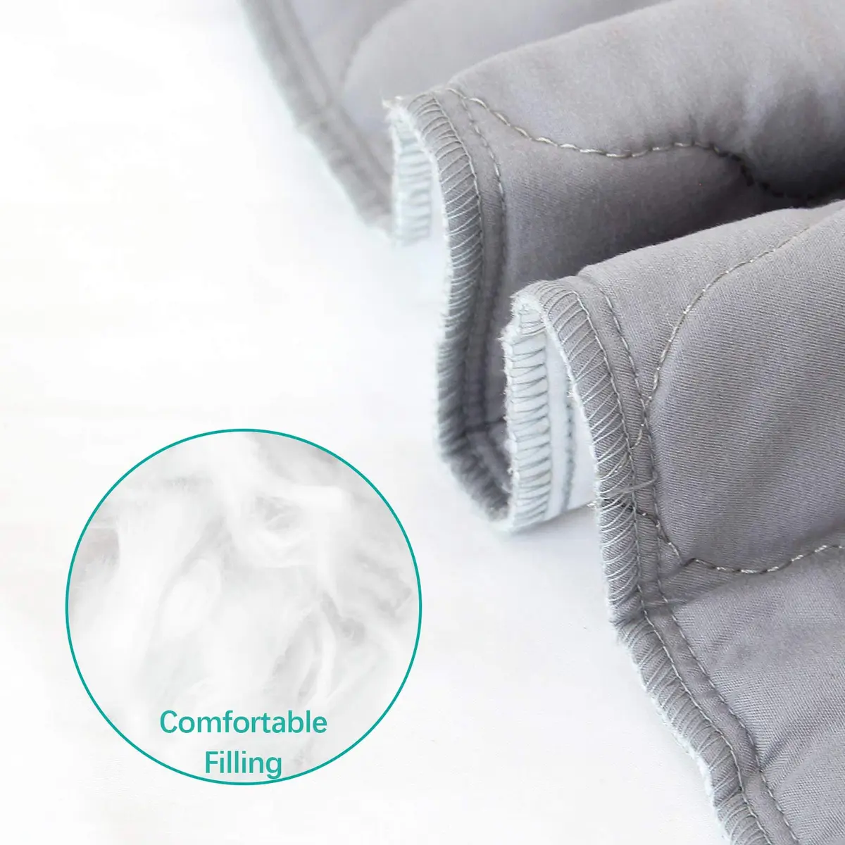 Biloban Waterproof Crib Mattress Protector 52x28 Inch (132x71 cm) | Breathable Quilted Pad for Indian Nurseries - view 5