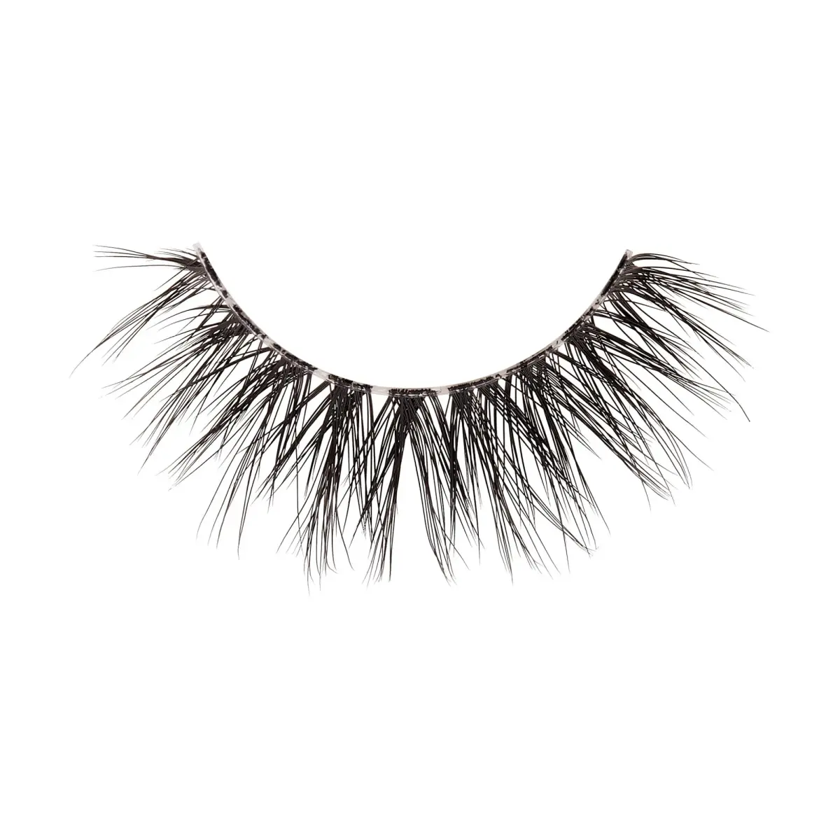 KISS Lash Couture LuXtensions False Eyelashes, Royal Satin, 1 Pair, 10mm Flat Lash | Natural Look Reusable D/C/J Curl Mix - view 5