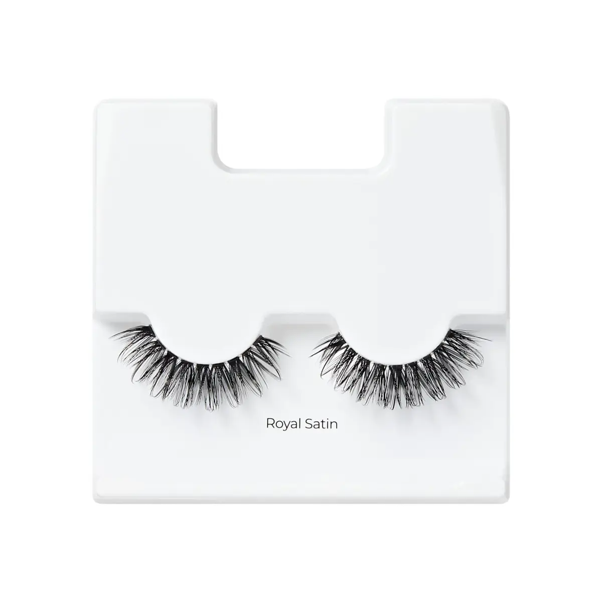 KISS Lash Couture LuXtensions False Eyelashes, Royal Satin, 1 Pair, 10mm Flat Lash | Natural Look Reusable D/C/J Curl Mix - view 4