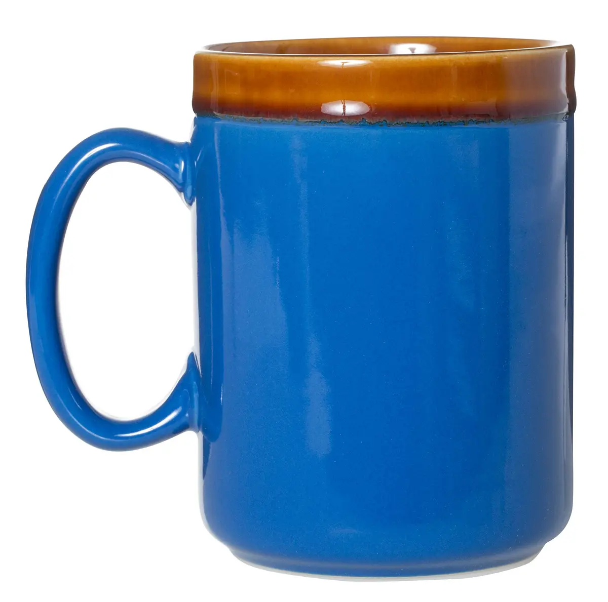 Cape Shore Hand Glazed Mug - Lighthouse | 18oz Blue Ceramic Coffee Cup with Nautical Design - view 2