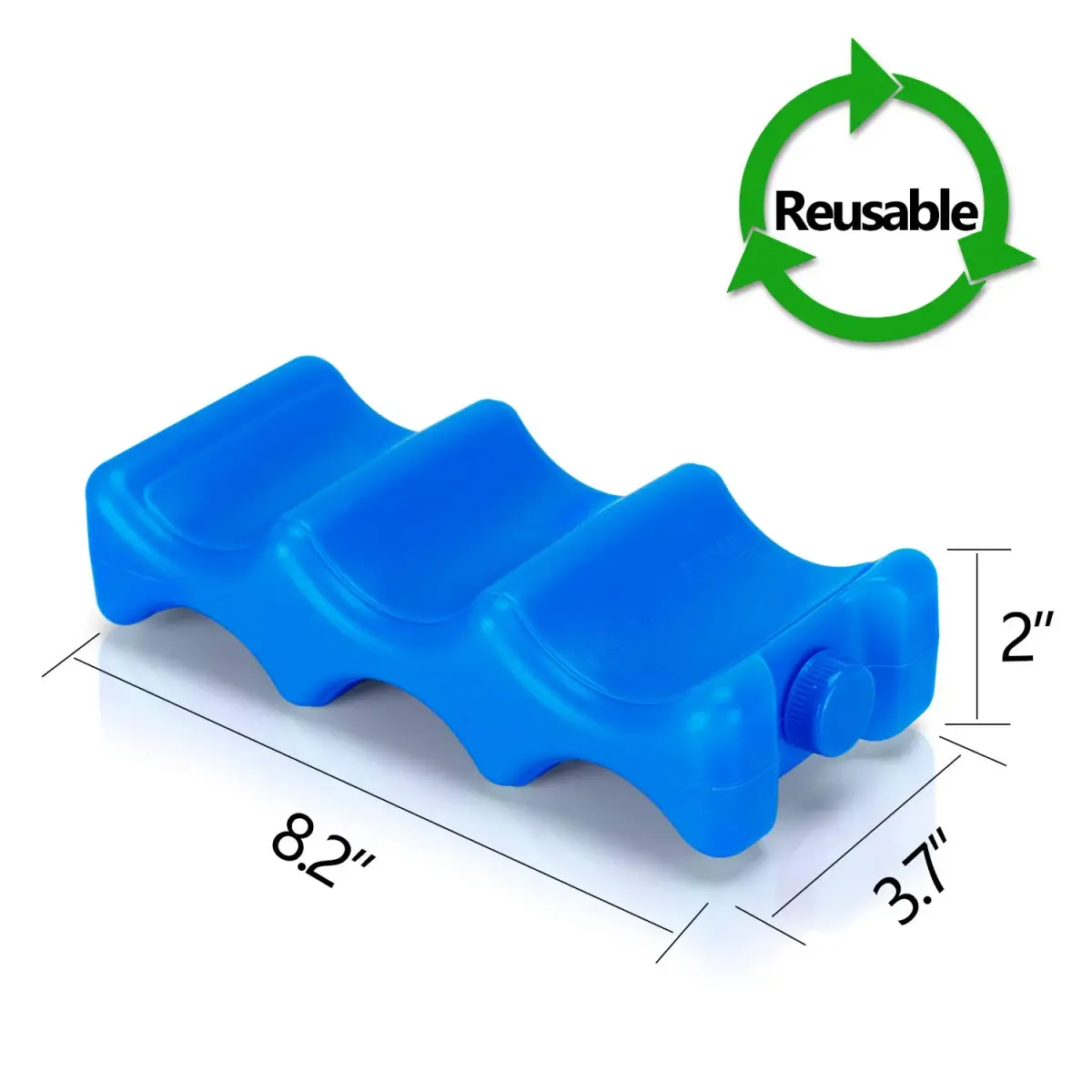 Teamoy Breastmilk Ice Pack (Pack of 2, Large) | BPA-Free Polypropylene for Working Moms - view 5