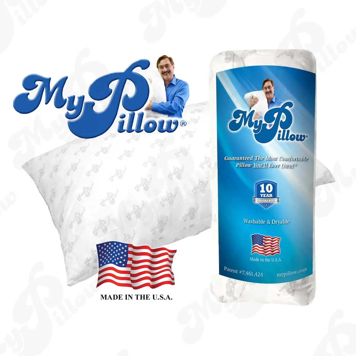 MyPillow Queen Size Bed Pillow Set of 2 | Support & Comfort for All Sleepers - view 6
