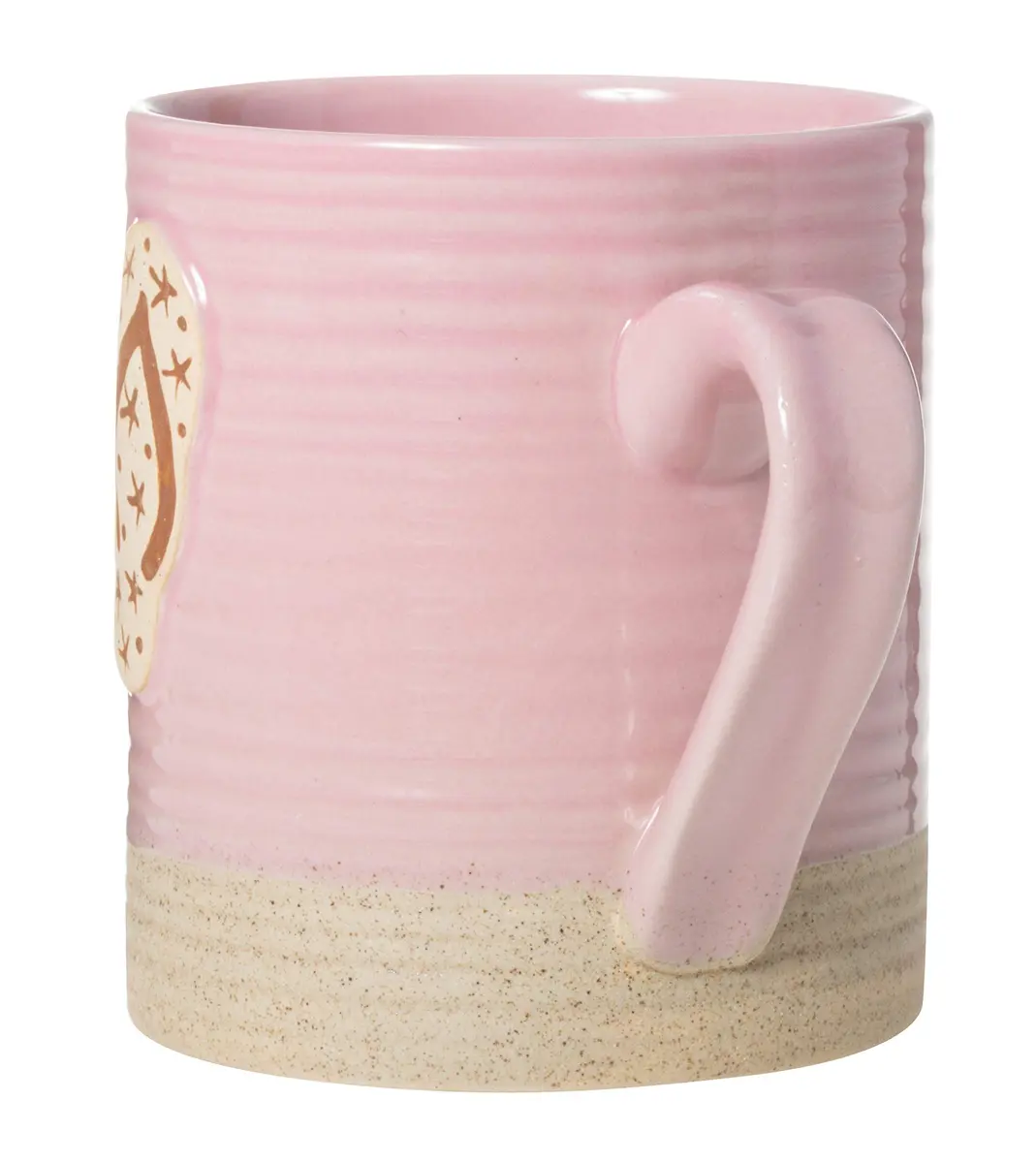 Cape Shore 15oz Sandy Stoneware Pottery Mug (Flip Flop) | Beach Vibe Ceramic Coffee Mug - view 2