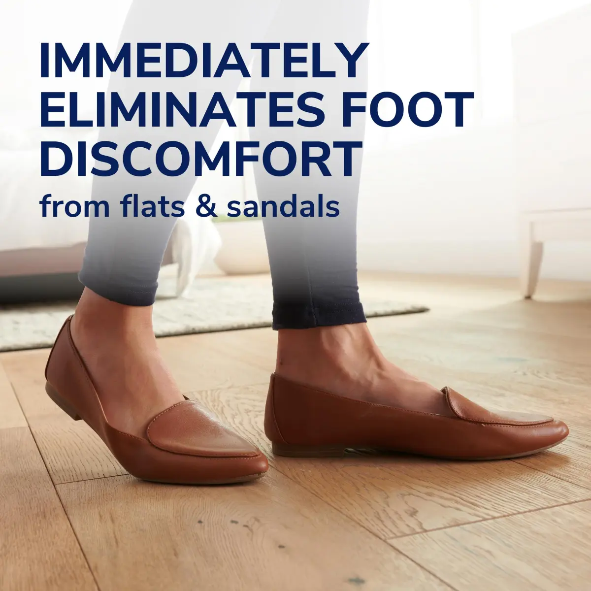 Dr. Scholl's Love Your Flats & Sandals 3/4 Length Insoles for Women, Shoe Size 6-10 (1 Pair) | All-Day Comfort with Arch Support - view 2