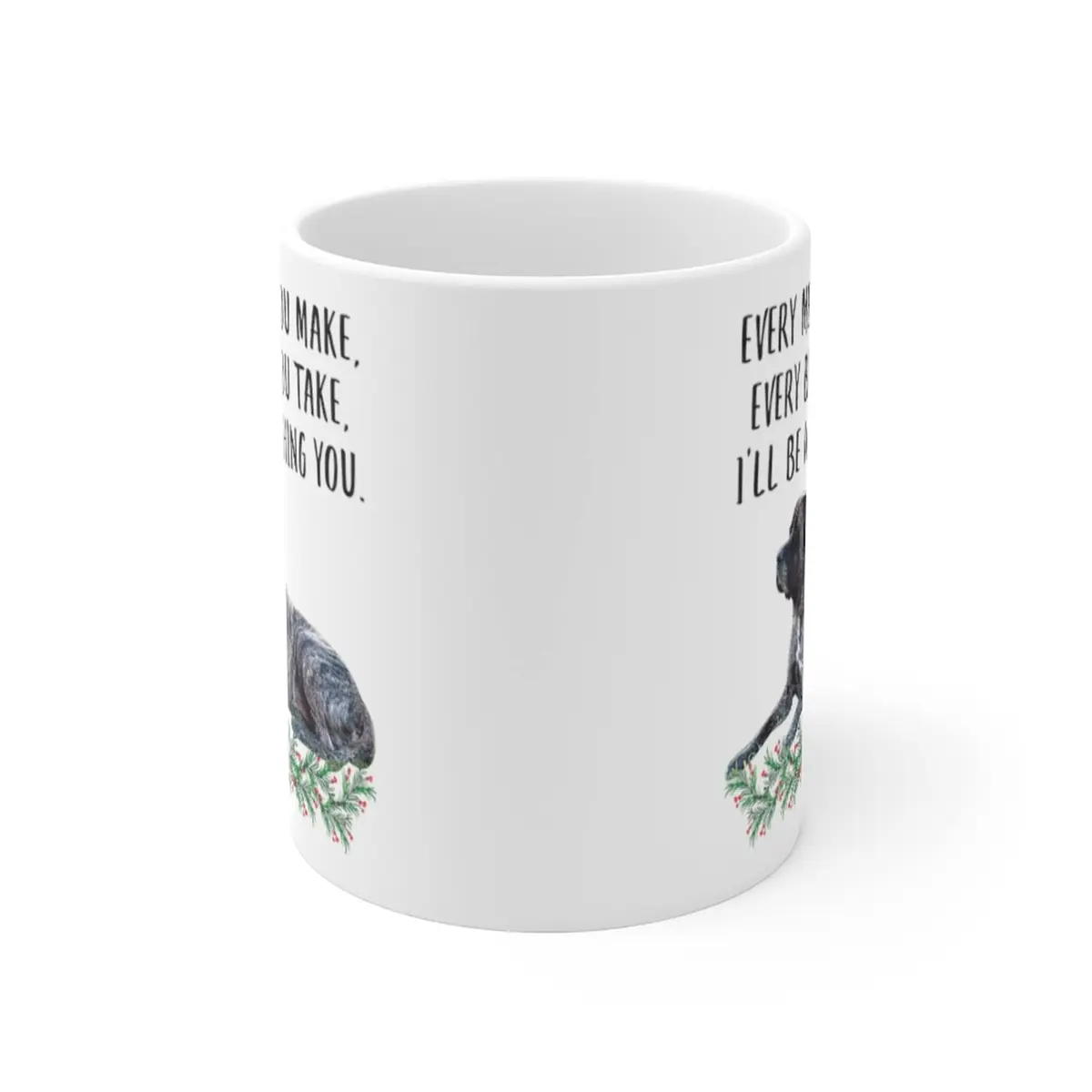 Lovesout English Mastiff Blue Brindle Coffee Mug 312ml (11oz) | Funny Dog Lover Gift for Women - view 2